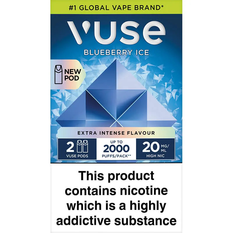 Blueberry Ice Vuse Pods 2 Pack