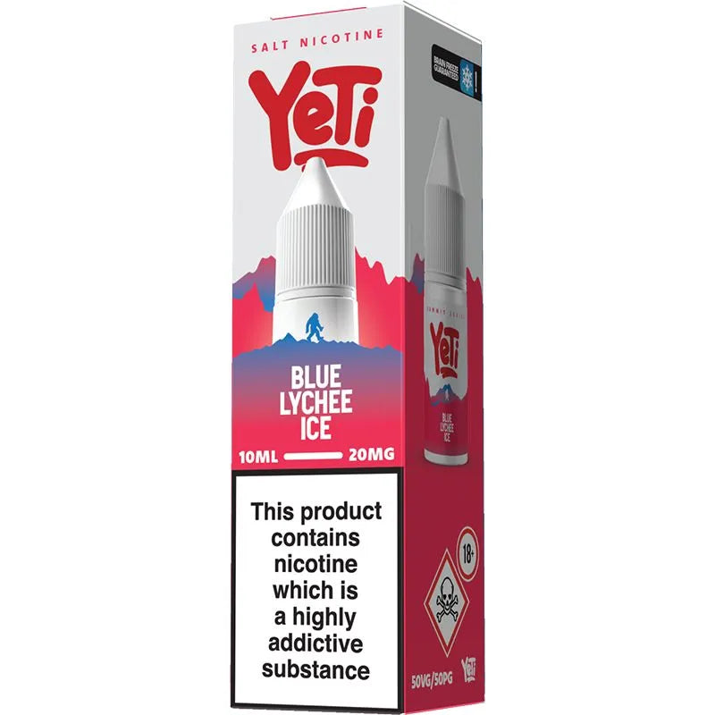 Yeti Summit Series Blue Lychee Ice E-Liquid 10ml