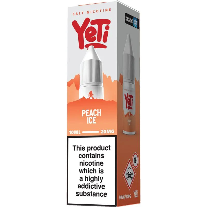 Yeti Summit Series Peach Ice E-Liquid 10ml