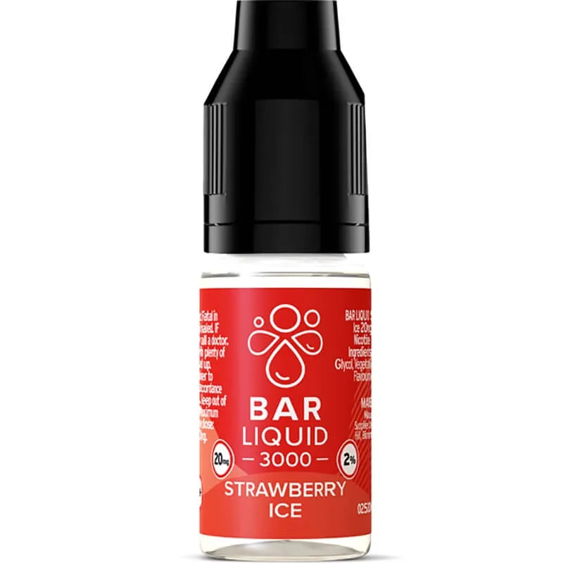 Bar Liquid 3000 Strawberry Ice E-Liquid 10ml