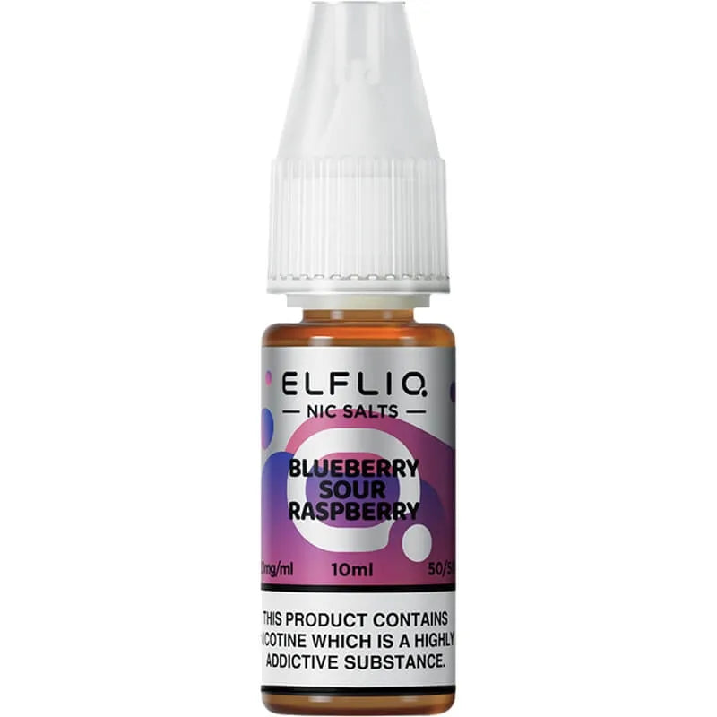 Elfliq by Elf Bar Blueberry Sour Raspberry E-Liquid 10ml