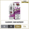 IVG Salts Bar Favourites Blueberry Sour Raspberry 10ml