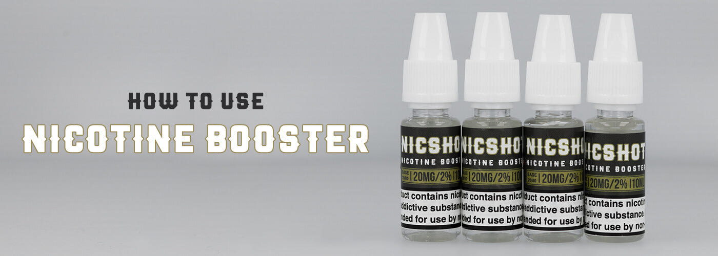 How to use Nicotine Booster