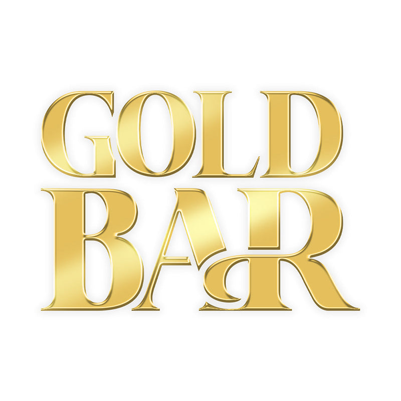 The Gold Bar logo in gold on a white background.