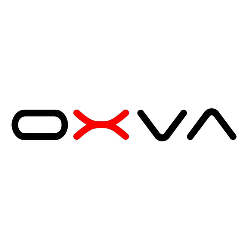 The OXVA logo on a white background.