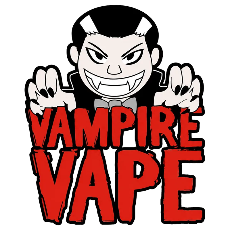 The Vampire Vape logo on a white background.