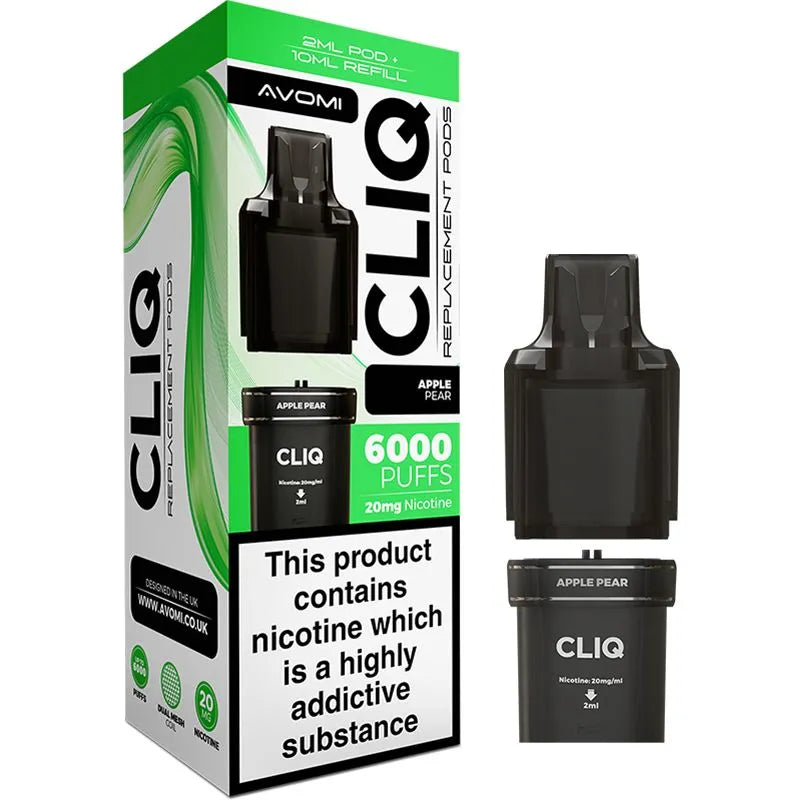 Apple Pear Avomi CLIQ Pod & Refill 12ml