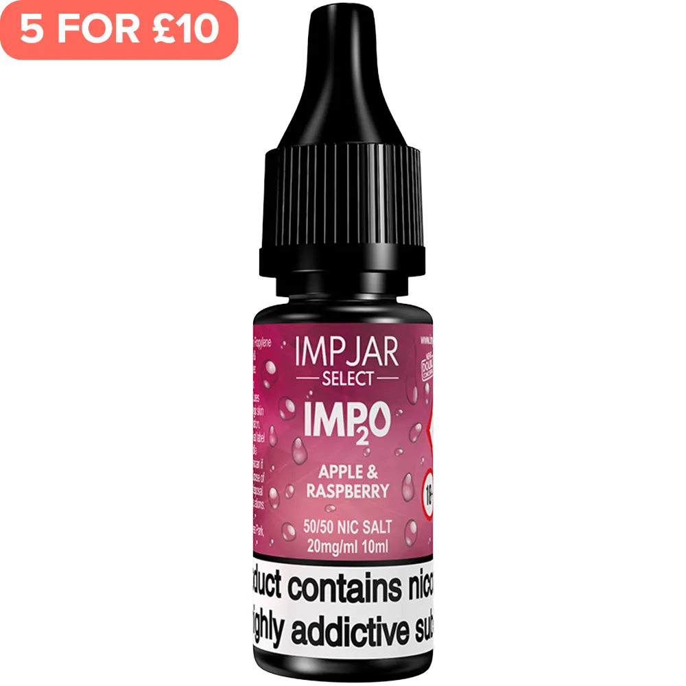 Apple & Raspberry Imp Jar Select E-Liquid 10ml