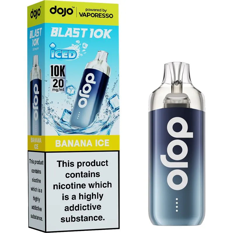 Banana Ice DOJO Blast 10K Pod Vape Kit 10ml