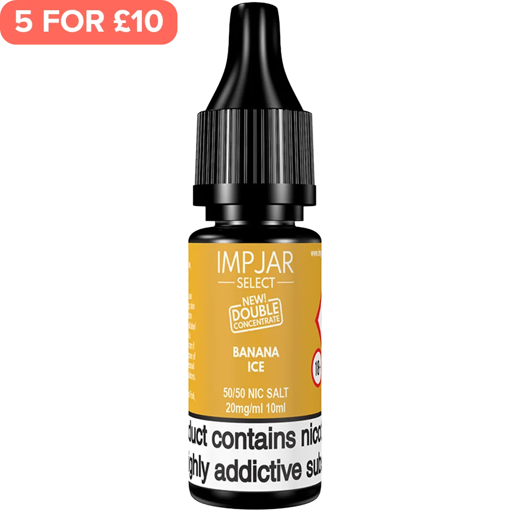 Banana Ice Imp Jar Select E-Liquid 10ml