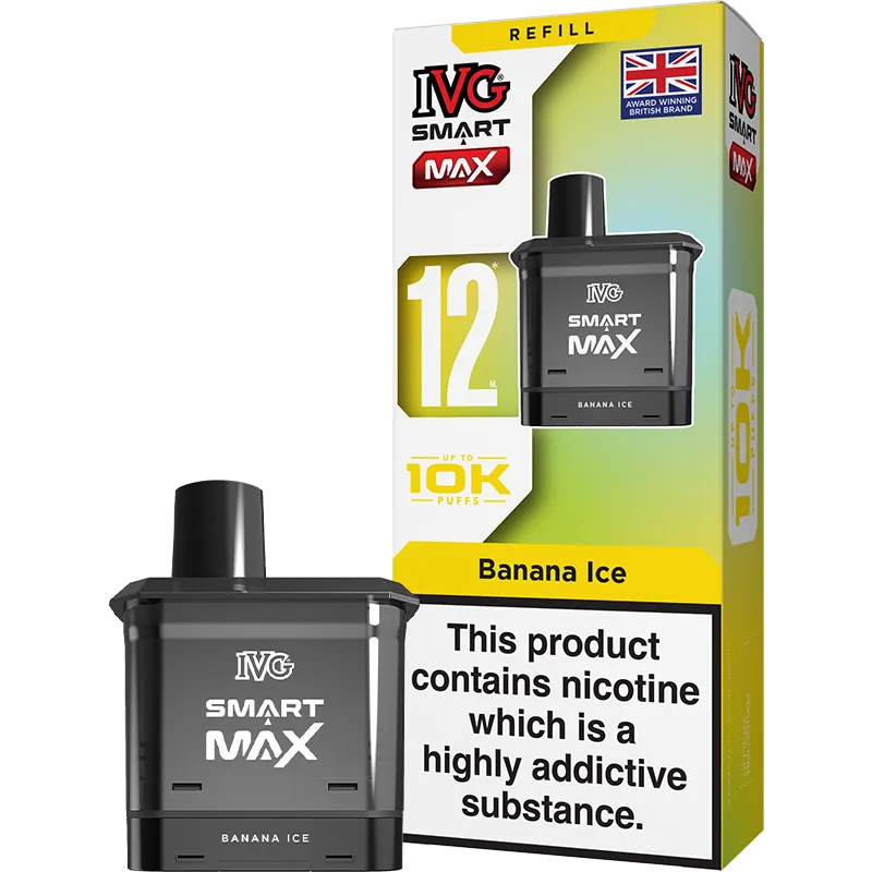 Banana Ice IVG Smart Max Pod & Refill 12ml