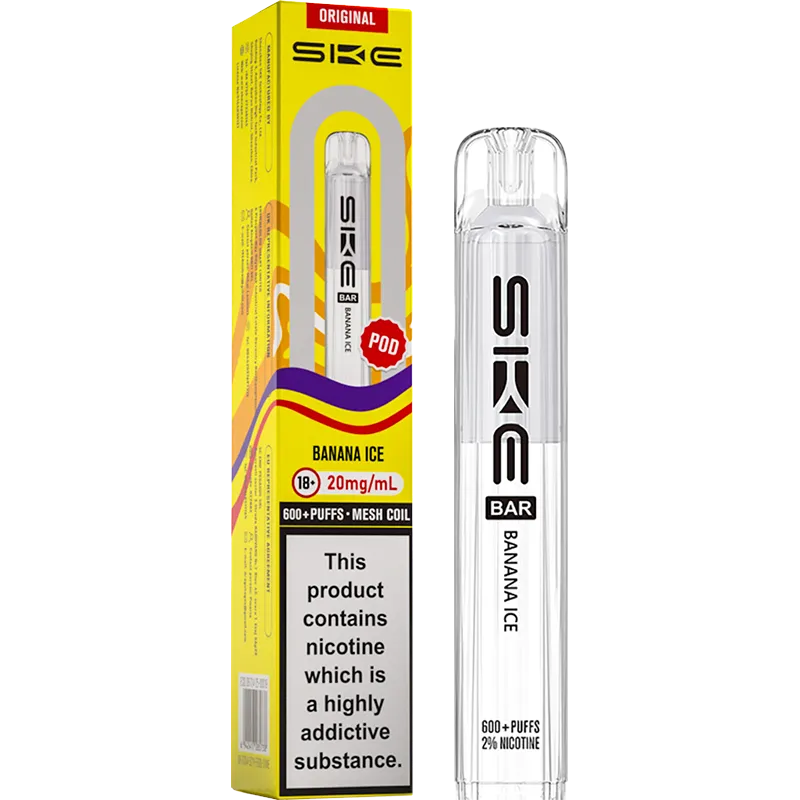 Banana Ice SKE Crystal Bar Pod 2ml