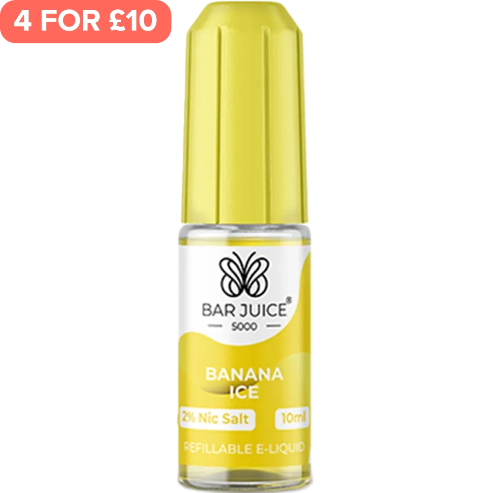 Banana Ice Bar Juice 5000 E-Liquid 10ml