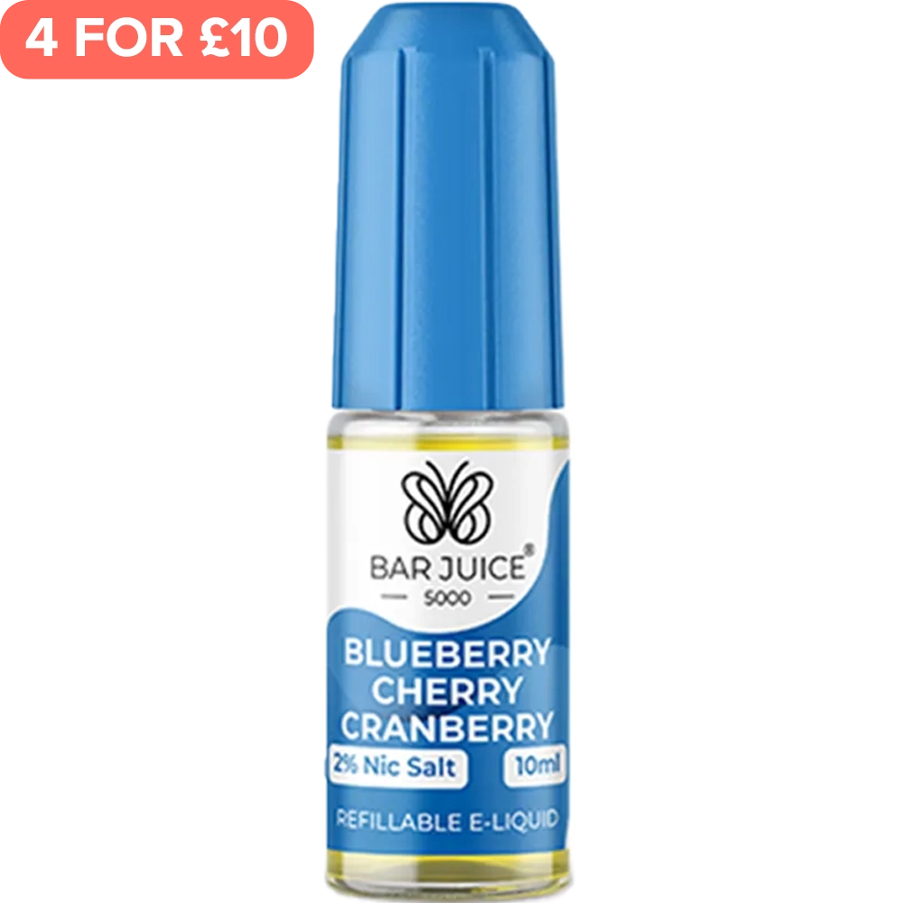 Blueberry Cherry Cranberry Bar Juice 5000 E-Liquid 10ml