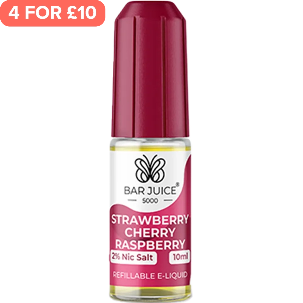Strawberry Cherry Raspberry Bar Juice 5000 E-Liquid 10ml