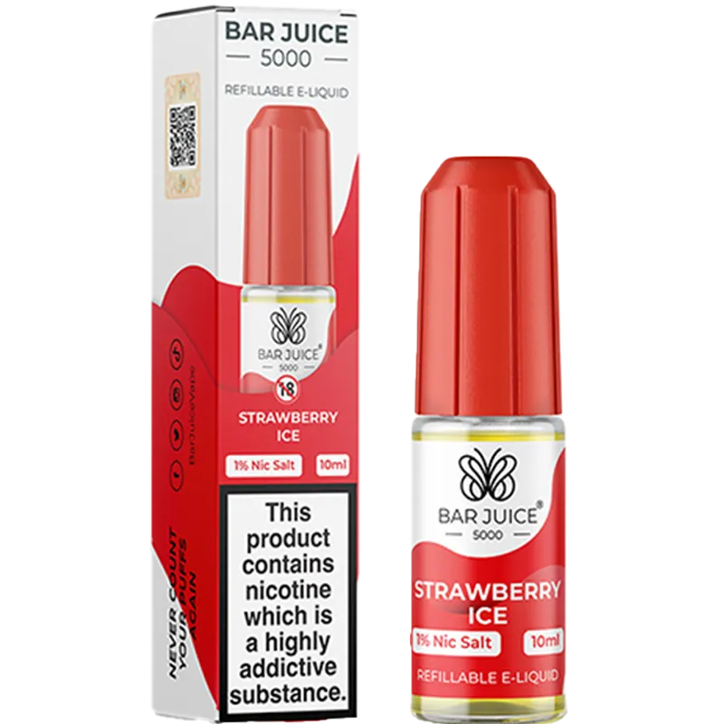 Bar Juice 5000 Strawberry Ice E-Liquid 10ml
