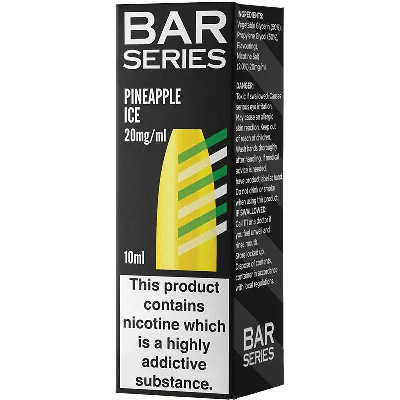 Bar Series Pineapple Ice E-Liquid 10ml