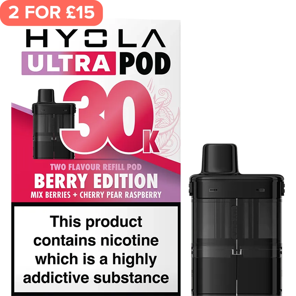 Berry Edition Hyola Ultra 30K Pod & Refill 20ml