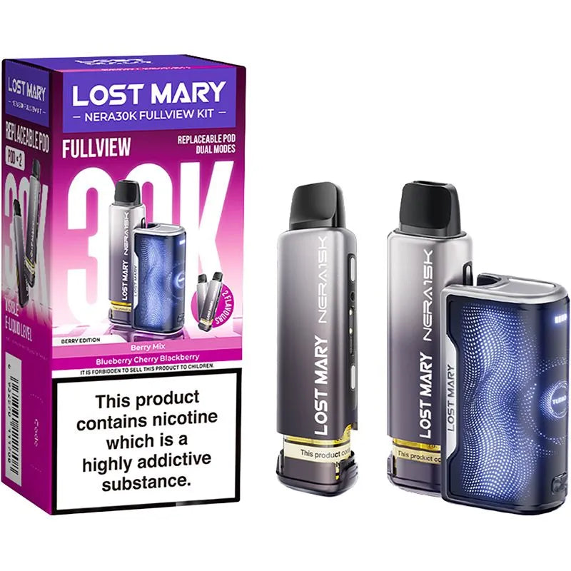 Lost Mary Nera 30K Fullview Berry Edition Pod Vape Kit 24ml