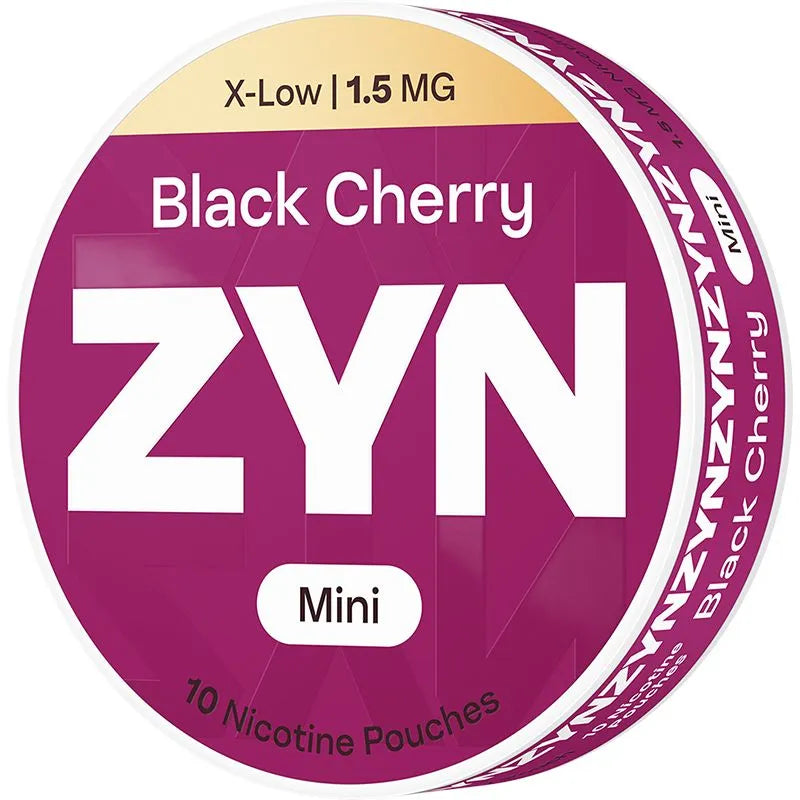 Black Cherry ZYN X-Low Mini Nicotine Pouches 10 Pack