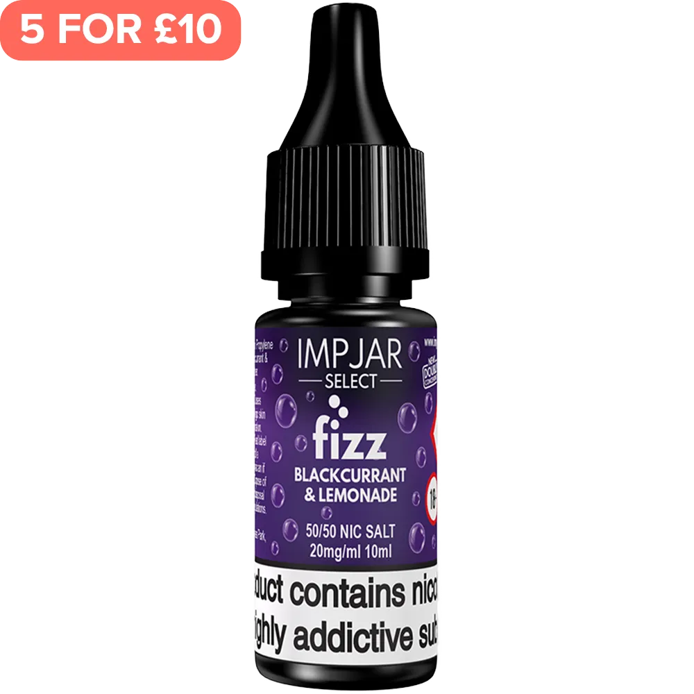 Blackcurrant & Lemonade Imp Jar Select E-Liquid 10ml