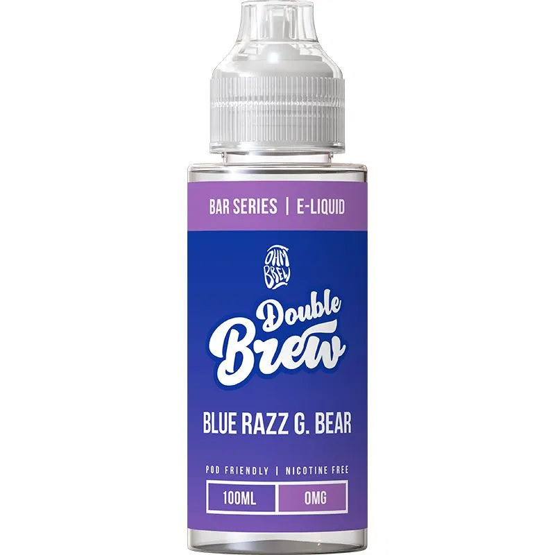 Blue Razz G. Bear Double Brew E-Liquid 100ml