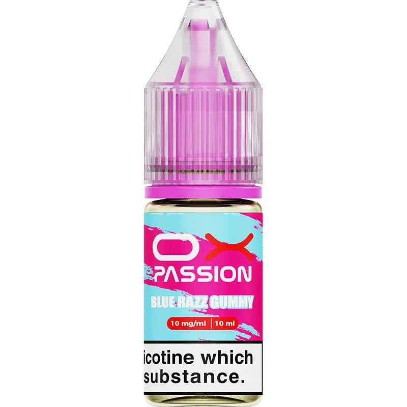 Blue Razz Gummy OX Passion E-Liquid by OXVA 10ml