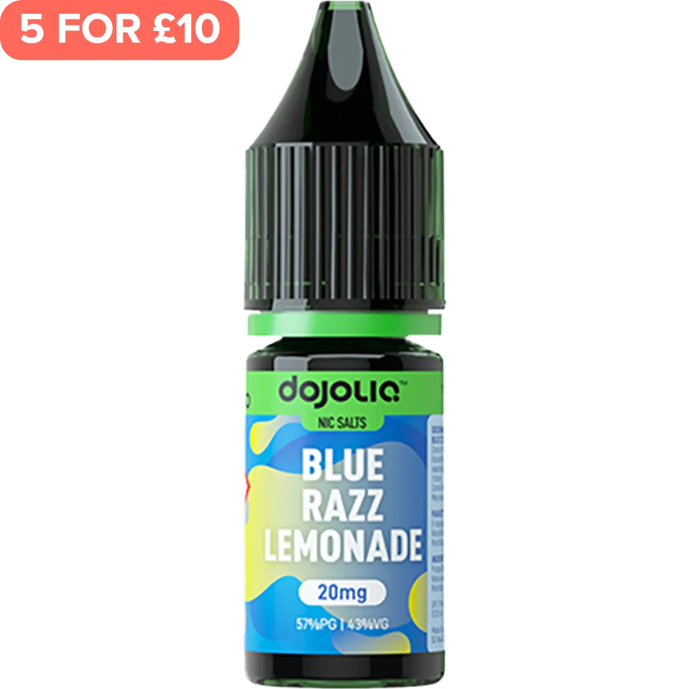 Blue Razz Lemonade DOJOLIQ Nic Salts By Vaporesso E-Liquid 10ml