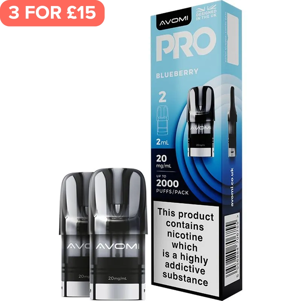 Blueberry Avomi PRO Pods 2 Pack