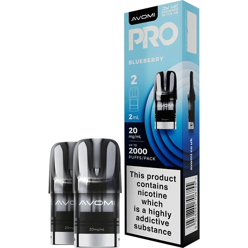 Blueberry Avomi PRO Pods 2 Pack