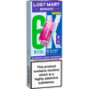 Blueberry Cherry Cranberry Lost Mary BM6000 Pod Vape Kit 12ml