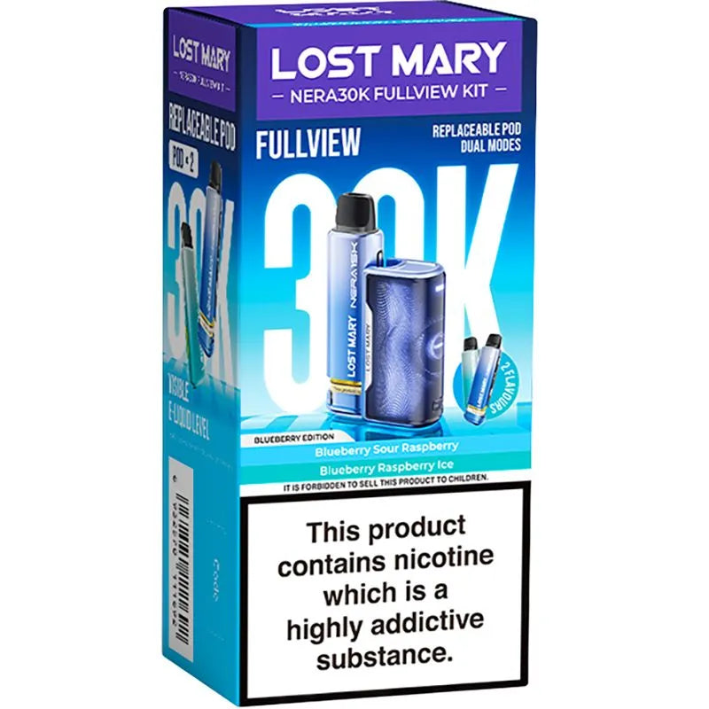Lost Mary Nera 30K Fullview Blueberry Edition Pod Vape Kit 24ml