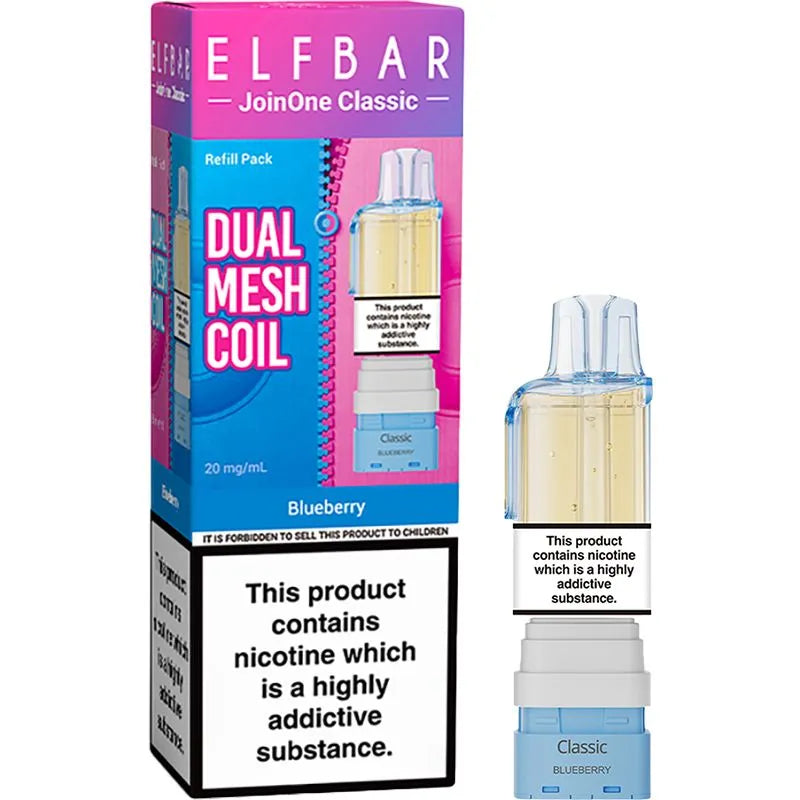 Blueberry Elf Bar JoinOne Classic Pod & Refill 12ml