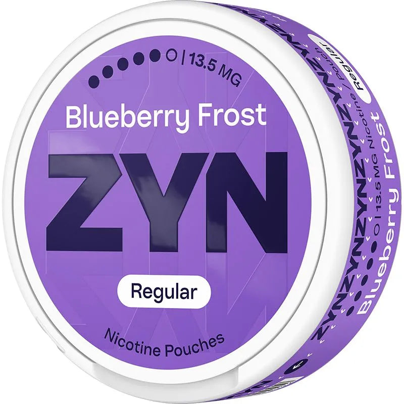 Blueberry Frost ZYN Regular Nicotine Pouches 21 Pack