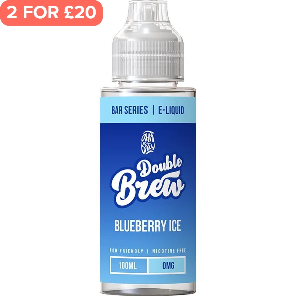 Blueberry Ice Double Brew E-Liquid 100ml