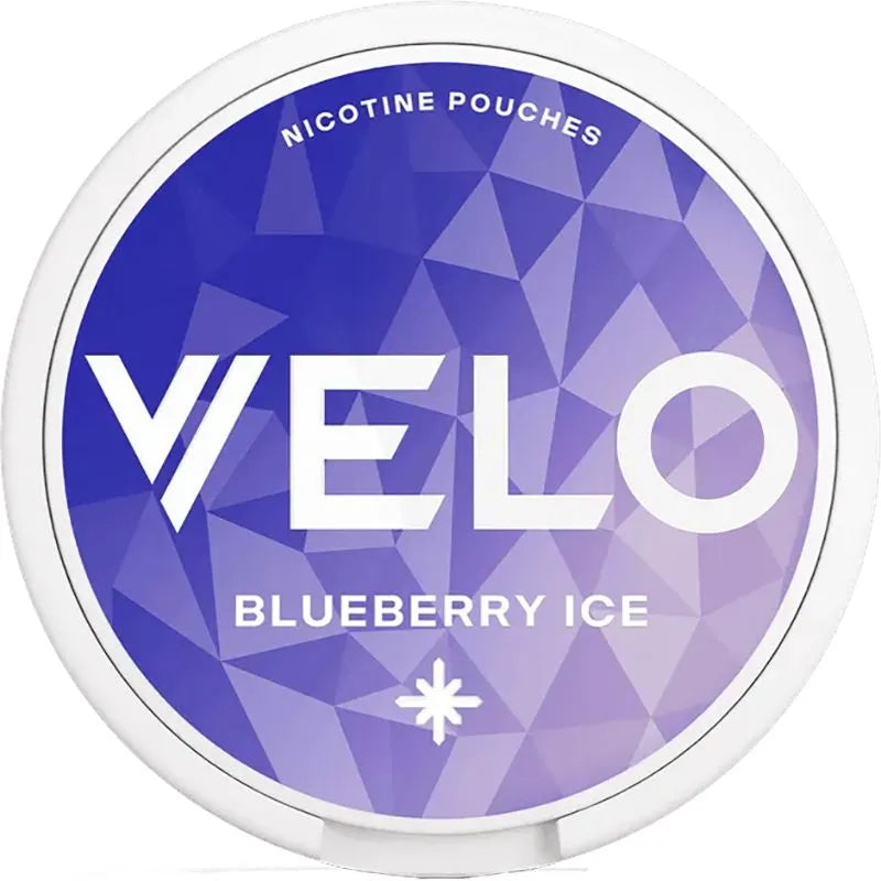 Blueberry Ice VELO Slim Nicotine Pouches 20 Pack