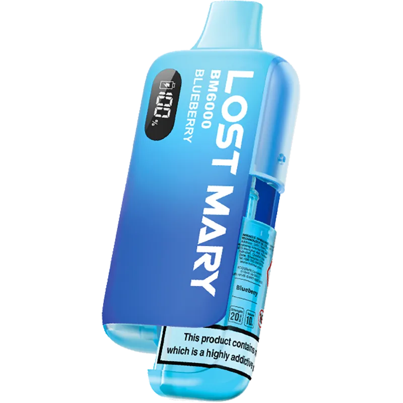 Lost Mary BM6000 Blueberry Pod Vape Kit 12ml
