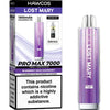 Blueberry Sour Raspberry Hawcos x Lost Mary Pro Max 7000 Pod Vape Kit 10ml