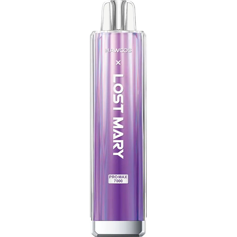 Blueberry Sour Raspberry Hawcos x Lost Mary Pro Max 7000 Pod Vape Kit 10ml