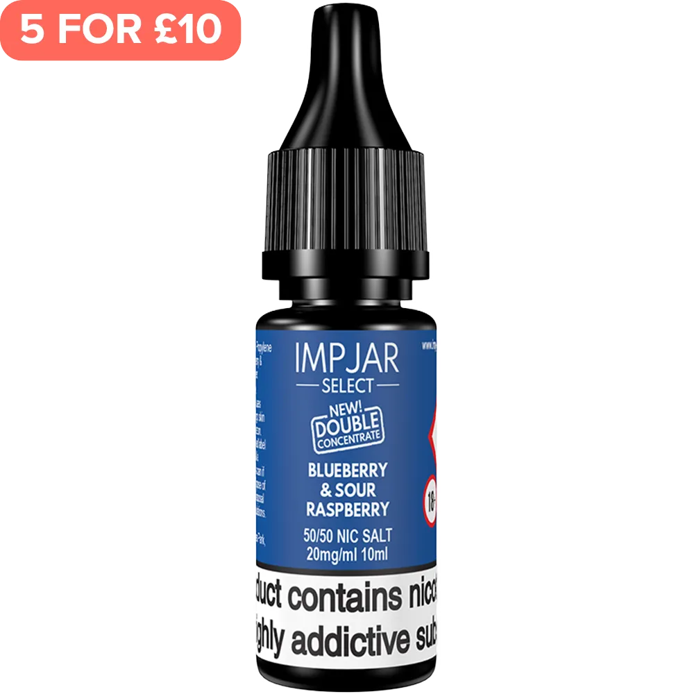 Blueberry Sour Raspberry Imp Jar Select E-Liquid 10ml