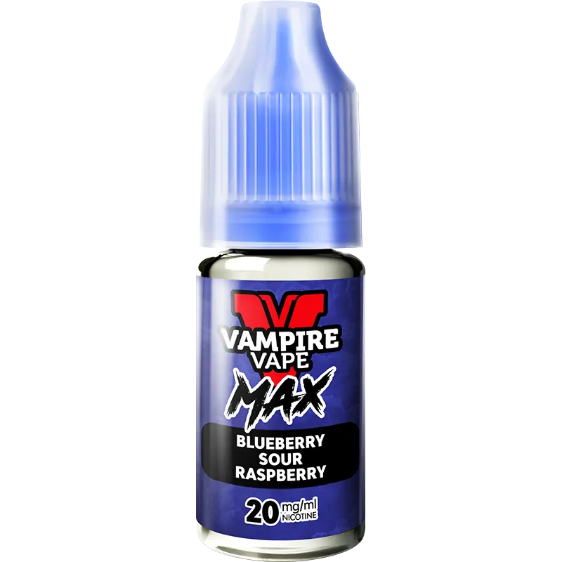Blueberry Sour Raspberry Vampire Vape Max E-Liquid 10ml