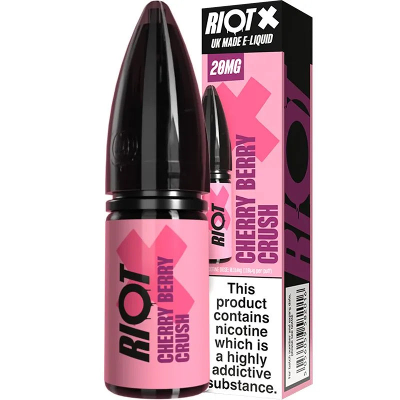 Cherry Berry Crush Riot X E-Liquid 10ml
