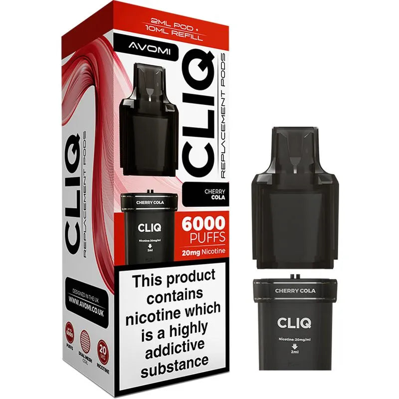 Cherry Cola Avomi CLIQ Pod & Refill 12ml