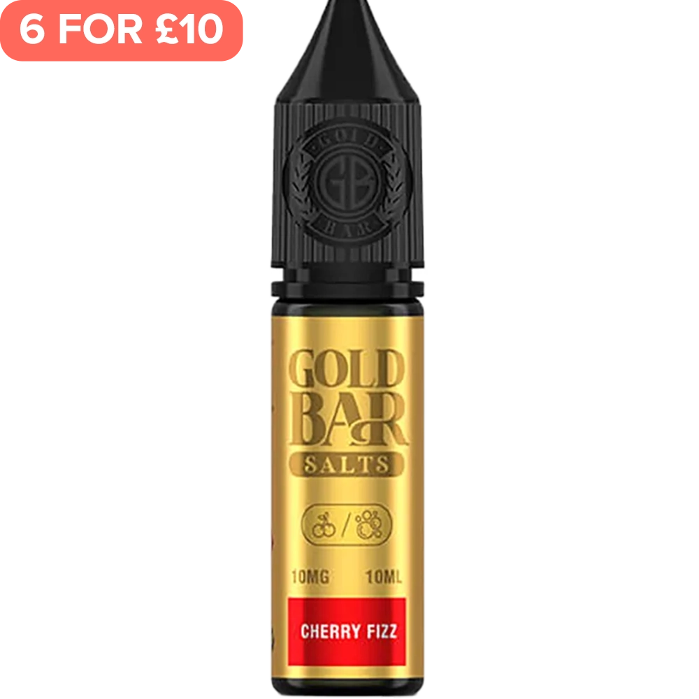 Cherry Fizz Gold Bar Salts E-Liquid 10ml