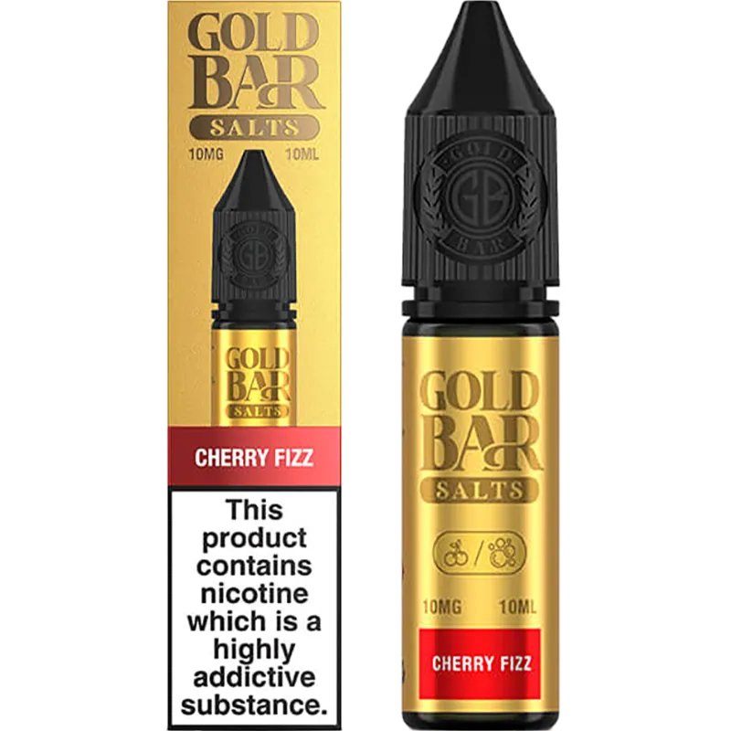 Cherry Fizz Gold Bar Salts E-Liquid 10ml