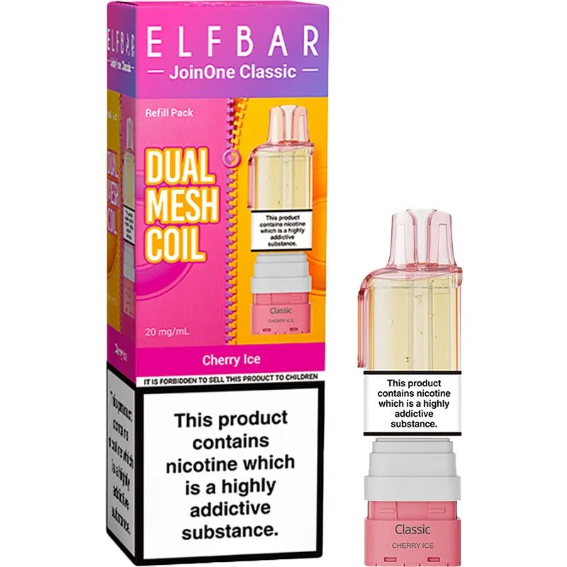 Cherry Ice Elf Bar JoinOne Classic Pod & Refill 12ml
