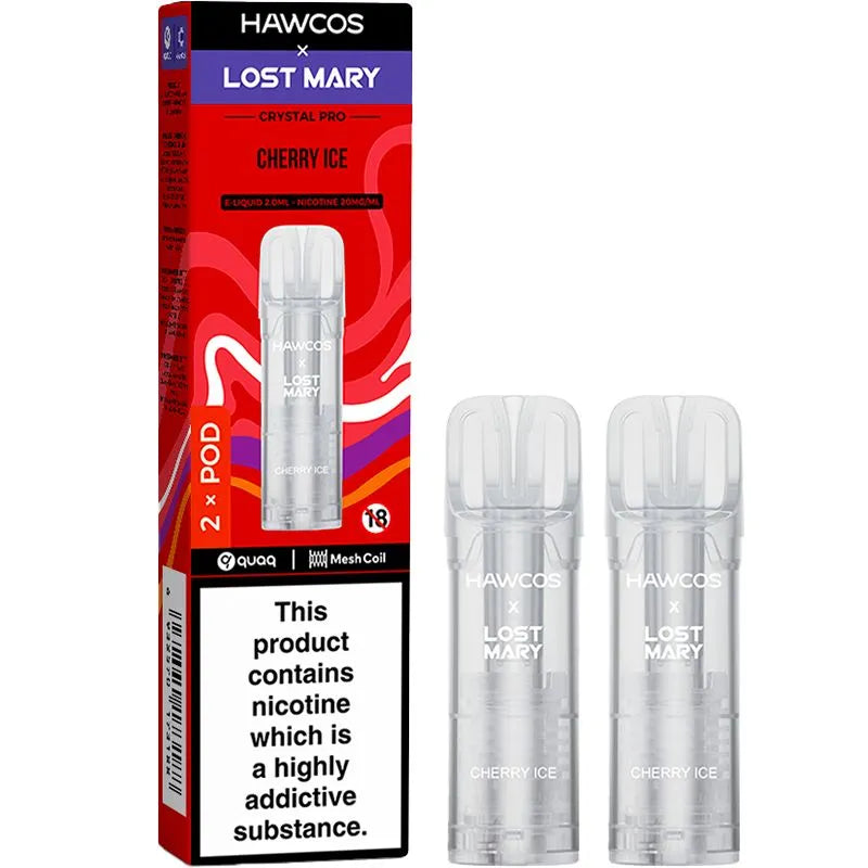 Cherry Ice Hawcos x Lost Mary Pods 2 Pack
