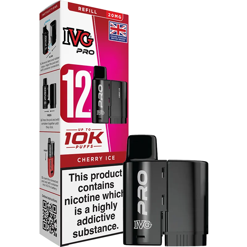 Cherry Ice IVG Pro Pod & Refill 12ml