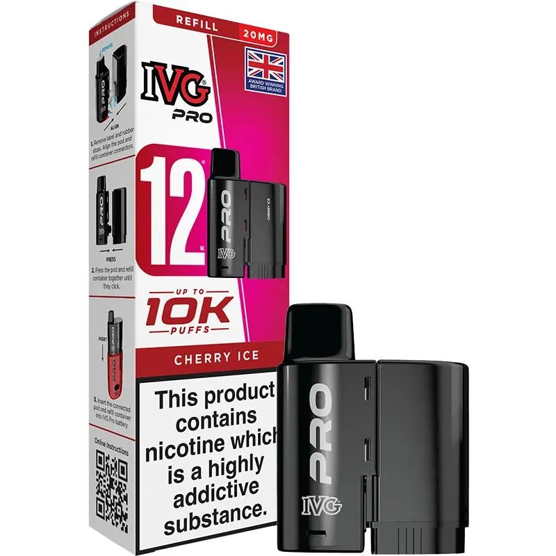 Cherry Ice IVG Pro Pod & Refill 12ml