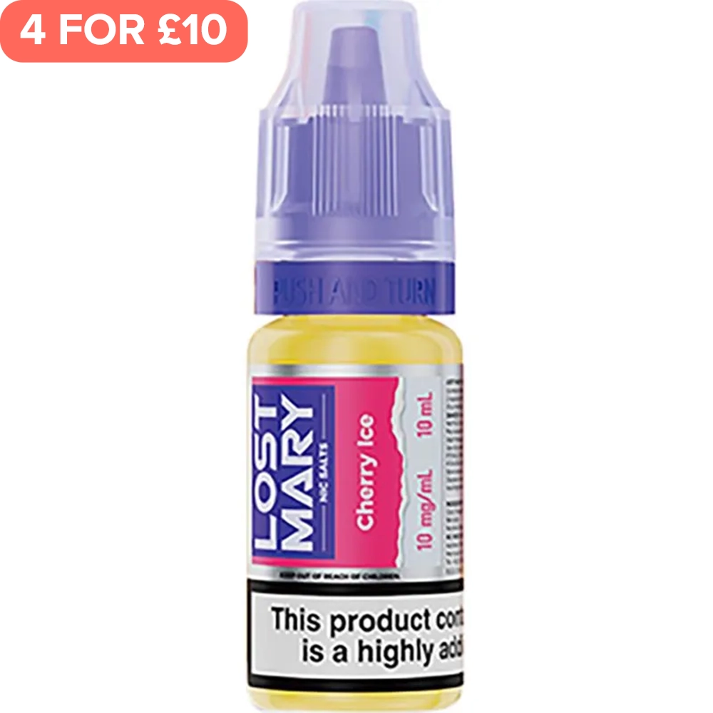 Cherry Ice Lost Mary Nic Salts E-Liquid 10ml
